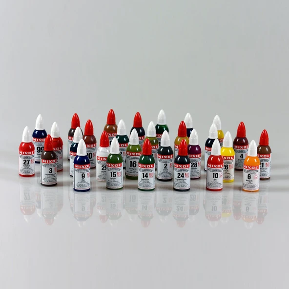Mixol Renk Tüpü Kestane No:20 - 20ml - Resim 3