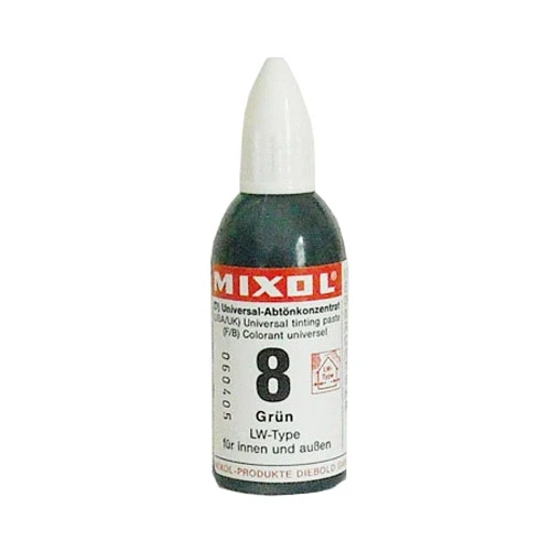 Mixol Renk Tüpü Yeşil No:8 - 20ml ürün görseli 1