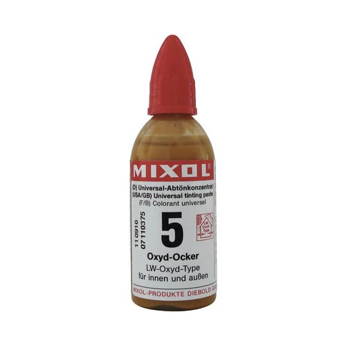 Mixol Renk Tüpü Oksit Sarı No:5 - 20ml - Resim 1