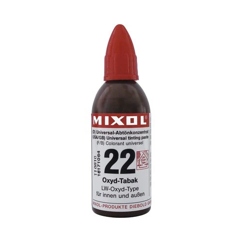 Mixol Renk Tüpü Tütün No:22 - 20ml - 2