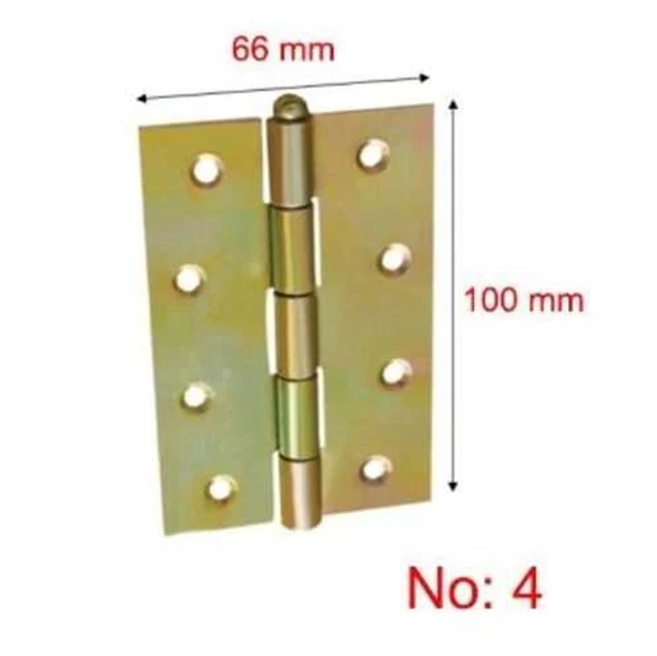 Amerikan Yaprak Menteşe (24 Adet) - 4 No - Resim 2