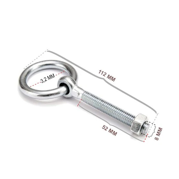 Halkalı Civata 8 mm ürün görseli