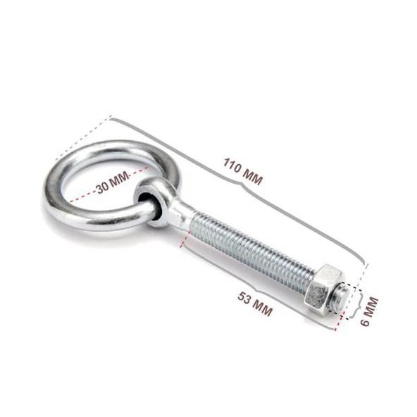 Halkalı Civata 6 mm ürün görseli