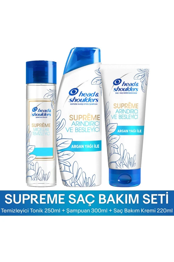 Head&Shoulders Head & Shoulders Supreme Kepek Karşıtı Saç Bakım Seti