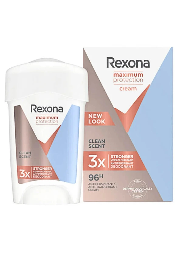 Rexona Maximum Protection Clean Scent 96 Saat Etkin Koruma