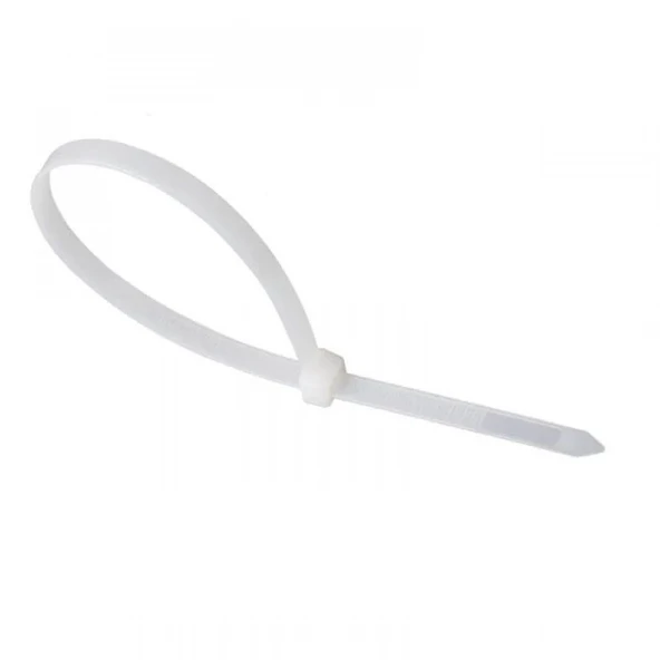 Cırt Kelepçe Kablo Bağı Beyaz 3,6x150mm 100 Ad ürün görseli 1