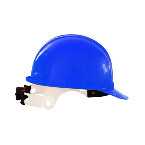 Vidalı Ayarlı Baret Mühendis Tipi Mavi CE - Resim 2