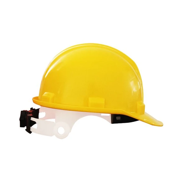 Vidalı Ayarlı Baret Mühendis Tipi Sarı CE ürün görseli