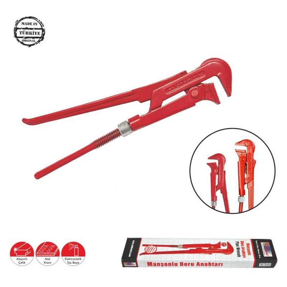 Sait Demirci Boru Anahtarı Maşalı 1" INC ürün görseli