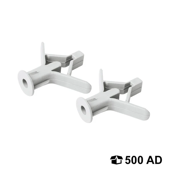 Kanatlı Alçıpan Dübeli 2 mm (500 Ad) - 2