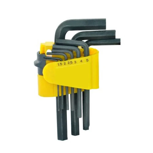 Alyan-Allen Anahtar Takımı Seti Siyah Kısa 9 Parça ürün görseli