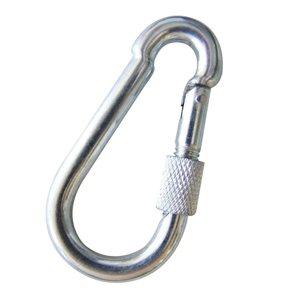 Karabina Galvaniz Vidalı Kilitli 8mm ürün görseli 1