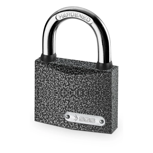 SGS Asma Kilit Gri Döküm 25mm - Resim 2