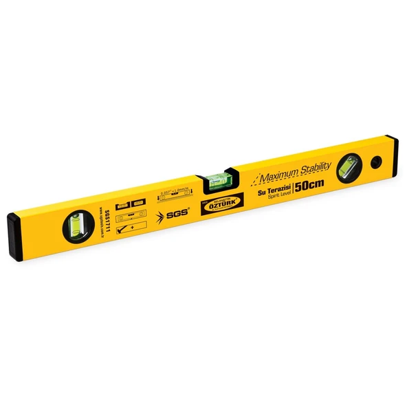 SGS Su Terazisi Alüminyum 50cm - Resim 2