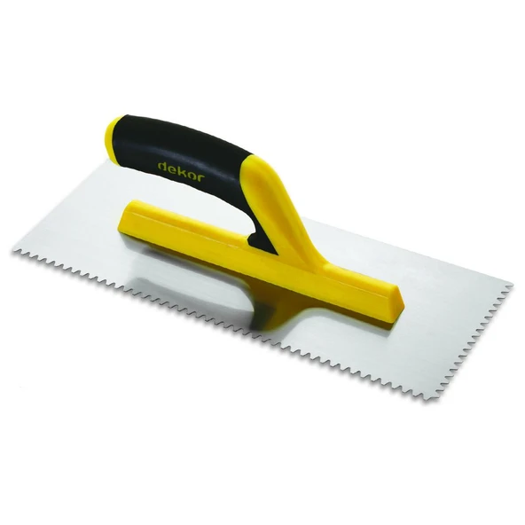 Dekor Seramik Malası Üçgen Dişli Açık Plastik Saplı 30cm ürün görseli