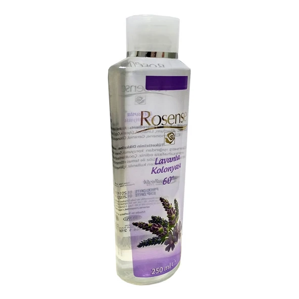 Rosense Lavanta Kolonyası 60 Derece Pet Şişe 250 ML - Resim 3