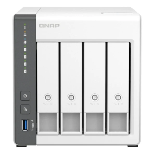 QNAP TS-433-4GB RAM 4 Hdd Yuvalı Tower NAS