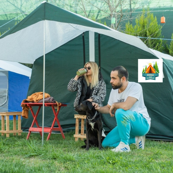 Doğa 2 odalı kamp çadırı - 3