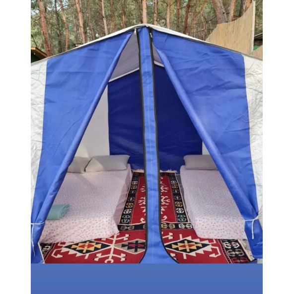 Doğa 2 odalı kamp çadırı - 6