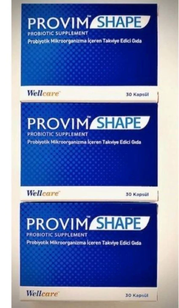 Wellcare Provim Shape Takviye Edici Gıda 30 Kapsül - 3 Al 2 Öde - 1