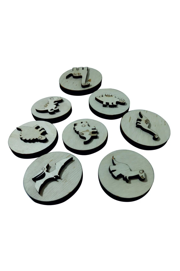 Dinozor Modelli Oyun Hamuru Kalıpları - 2