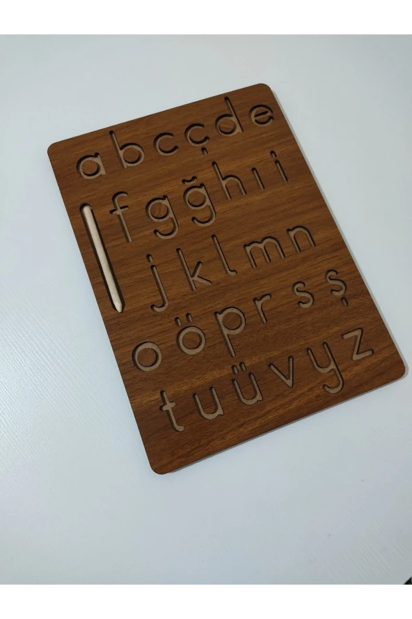 Okumaya Yazmaya Hazırlık Büyük Küçük Harf Çift Taraflı Tablet 30 Cm* 22 Cm