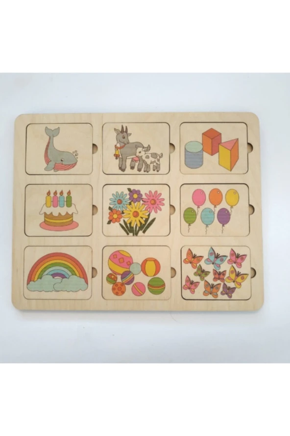 Renkli Sayılar Ve Değerleri Puzzle - 2