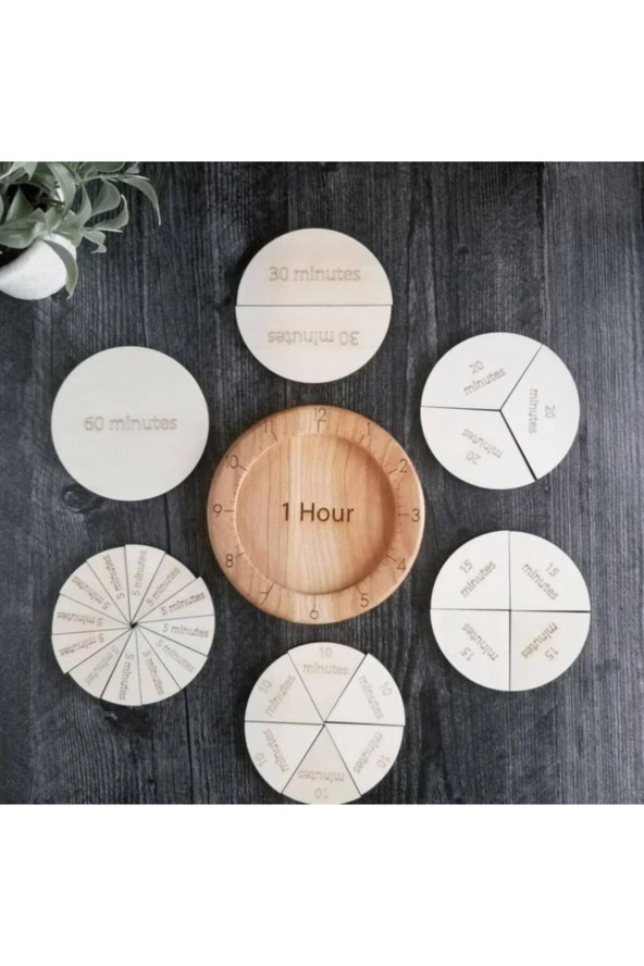 Saat Ve Zaman Kesiri Öğrenme Seti - 2