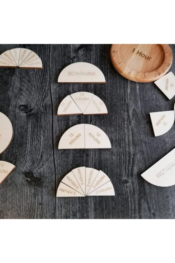 Saat Ve Zaman Kesiri Öğrenme Seti - 3