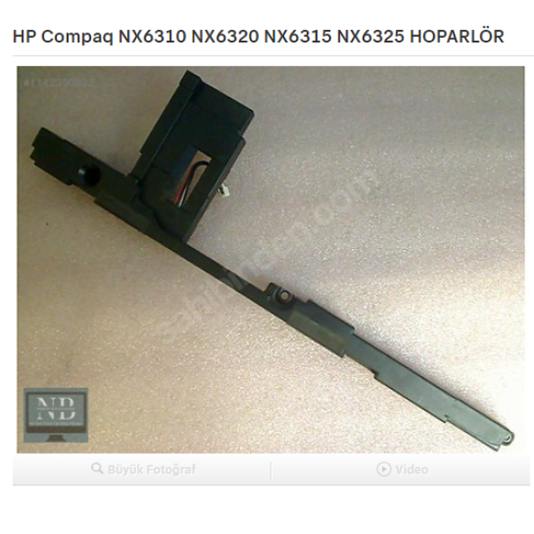 HP Compaq NX6310 NX6320 NX6315 NX6325 HOPARLÖR