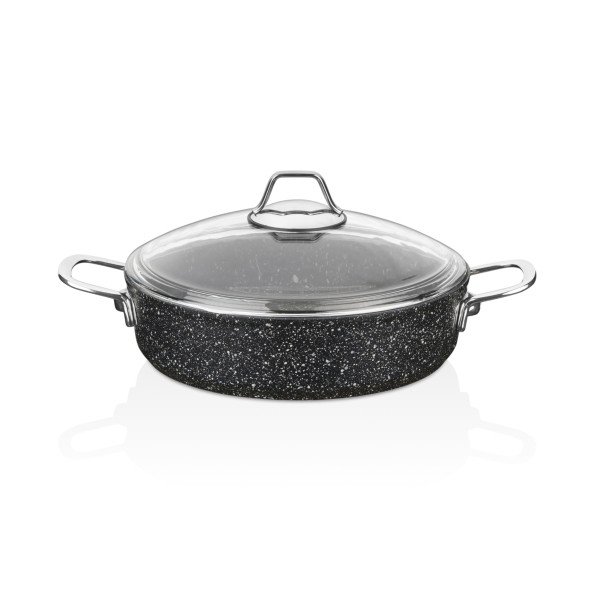 FALEZ BLACK LINE 30 CM KARNIYARIK TENCERE - 2