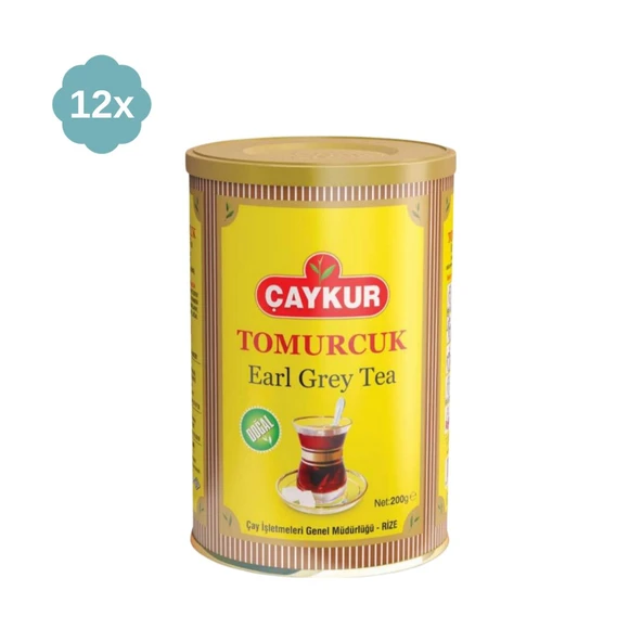 Çaykur Tomurcuk Earl Grey Çay 200 gr 3lü Teneke - 5