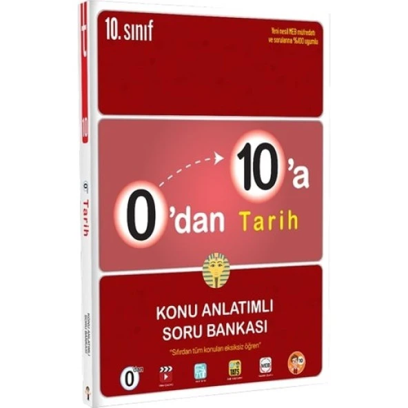 Tonguç 10. Sınıf 0 Dan 10 Tarih K.A.S.B