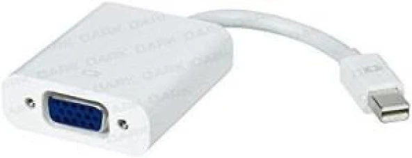 DARK DK-HD-AMDPXVGA MİNİ DISPLAYPORT=>VGA ÇEVİRİCİ (Giriş:Mini Displayport => Çıkış:VGA)