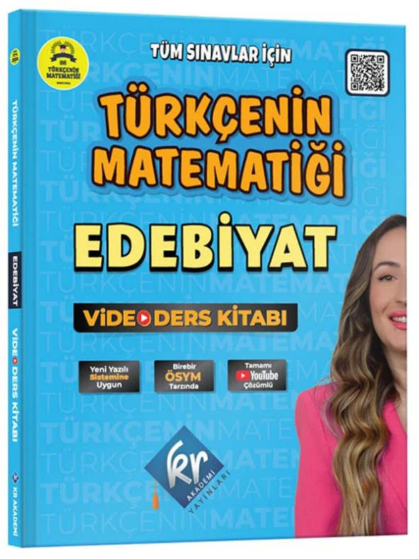 KR YKS TYT AYT KPSS Edebiyat Türkçenin Matematiği Video Ders Kitabı - Gamze Özdin KR Akademi - 2