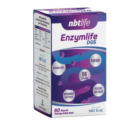 Nbt Life Enzymlife Dgs 60 Kapsül