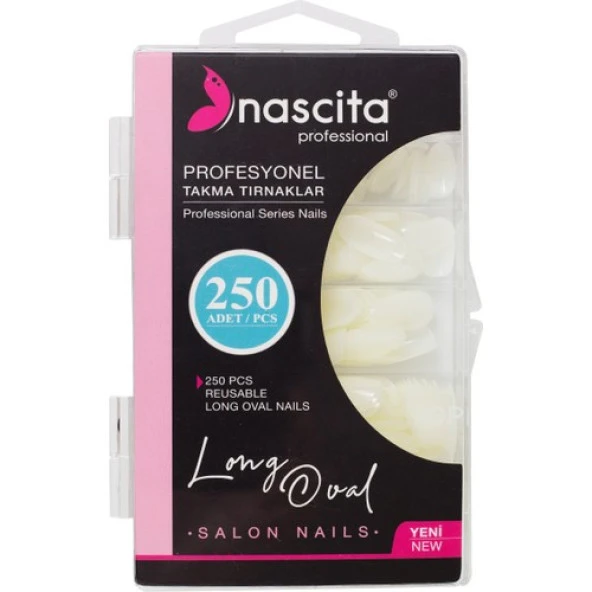 Nascita 250li Kutulu Long Oval Takma Tırnak - 171