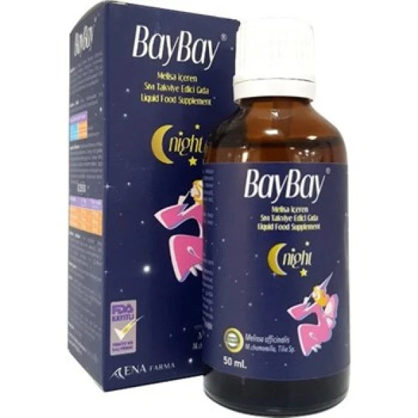 Baybay Forte Night Bitkisel Damla 50 ML