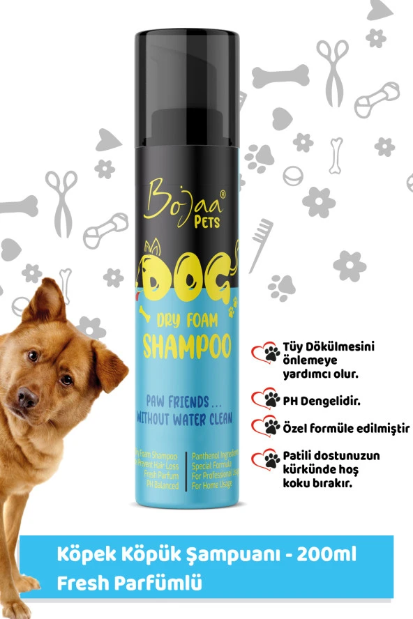 Köpek Fresh Parfümlü Köpük Şampuan