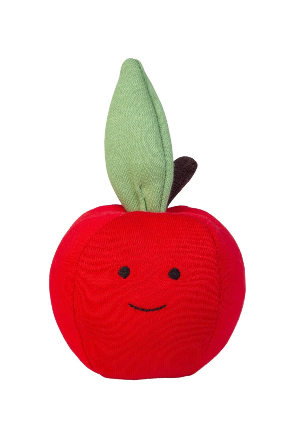 Marbee 100 Organik Bebek Oyuncakları - Gülümseyen Elma