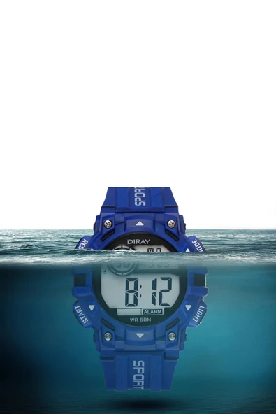 Dijital 5ATM Büyük Çocuk Kol Saati 12 Yaş ve Üzeri SPEC000620 - 9