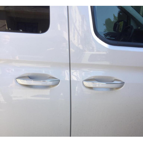 VW Caddy Krom Kapı Kolu 4 Kapı 2020+ Paslanmaz Çelik ürün görseli