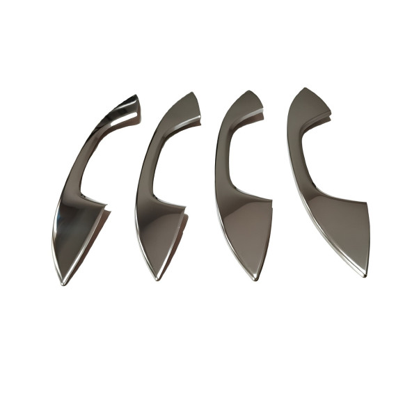 VW Caddy Krom Kapı Kolu 4 Kapı 2020+ Paslanmaz Çelik - Resim 4