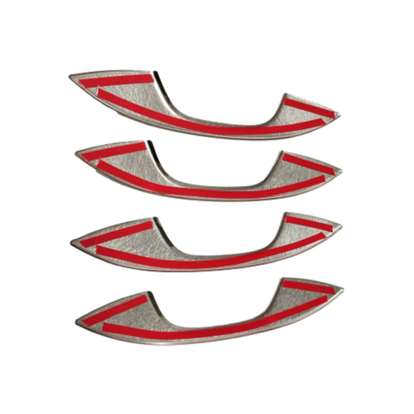 VW Caddy Krom Kapı Kolu 4 Kapı 2020+ Paslanmaz Çelik - Resim 6