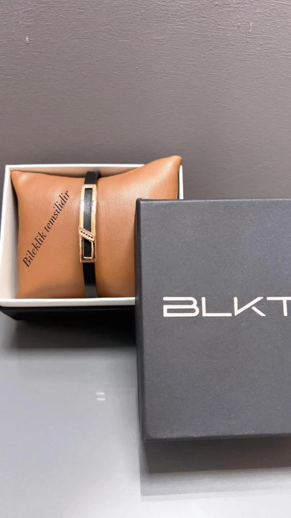 E.BLKT.13 Bilekte Italyan Tasarım Hakiki Deri Erkek Bileklik Çelik Klipsli Kararma Renk Atma Yapmaz - 3