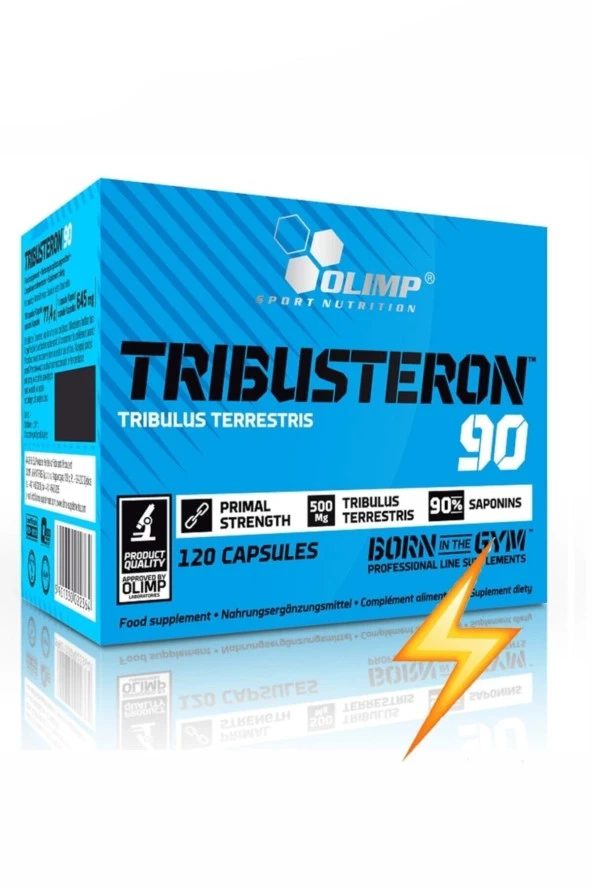 Tribusteron 90 120 Kapsül Saponin Takviye Gıda Vitamin Performans Güç