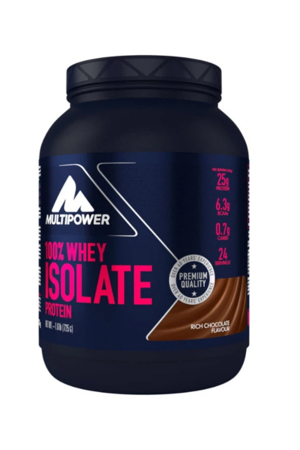 100 Whey Isolate Protein 725 gr Çikolata