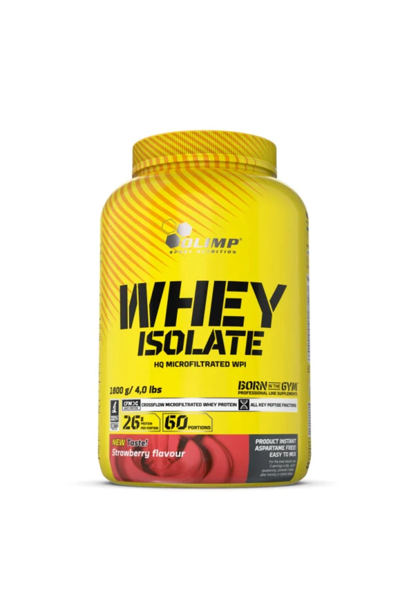 Whey Protein Isolate Çilek 1800g