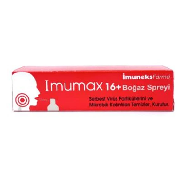 Imuneks Imumax Boğaz Spreyi 30 ML