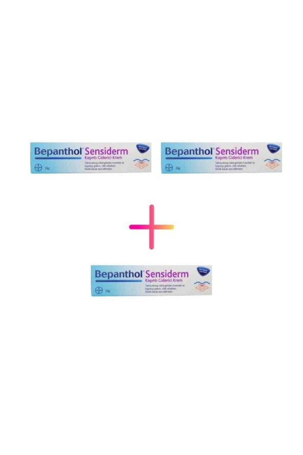 Bepanthol Sensiderm Krem 20 gr 3 Kutu